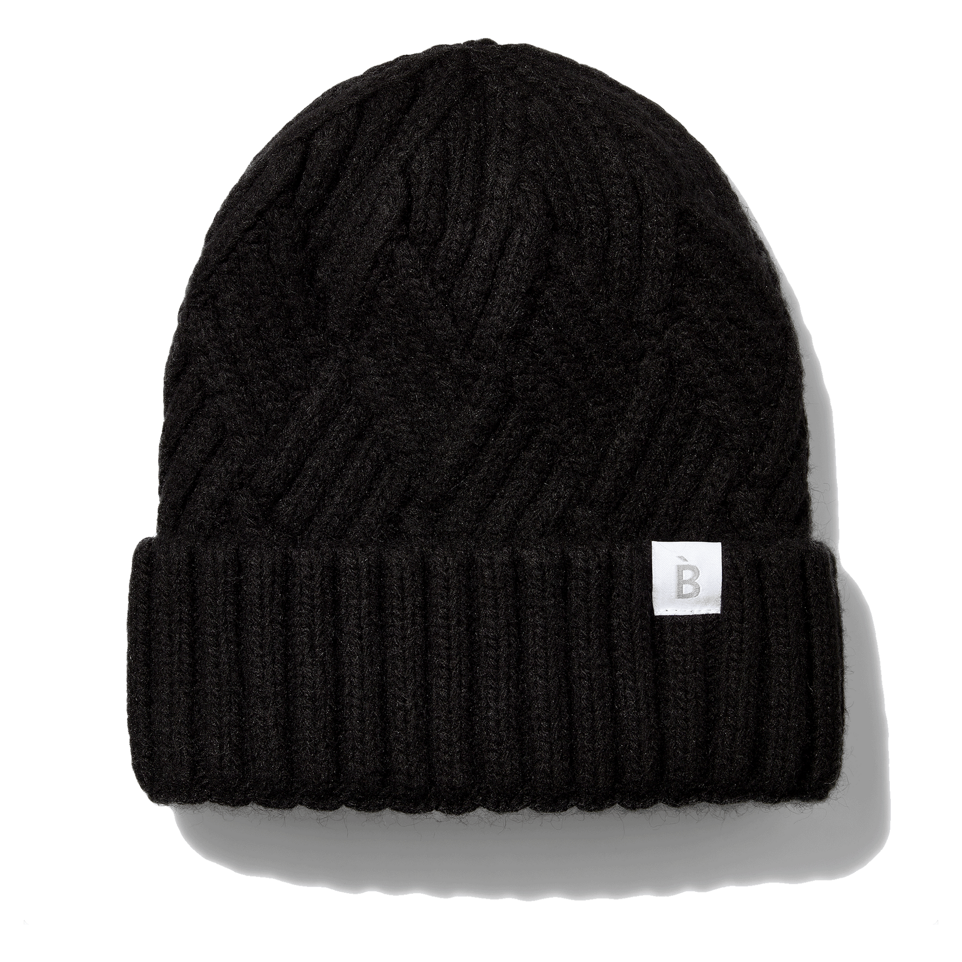bonnet noir doublé de soie