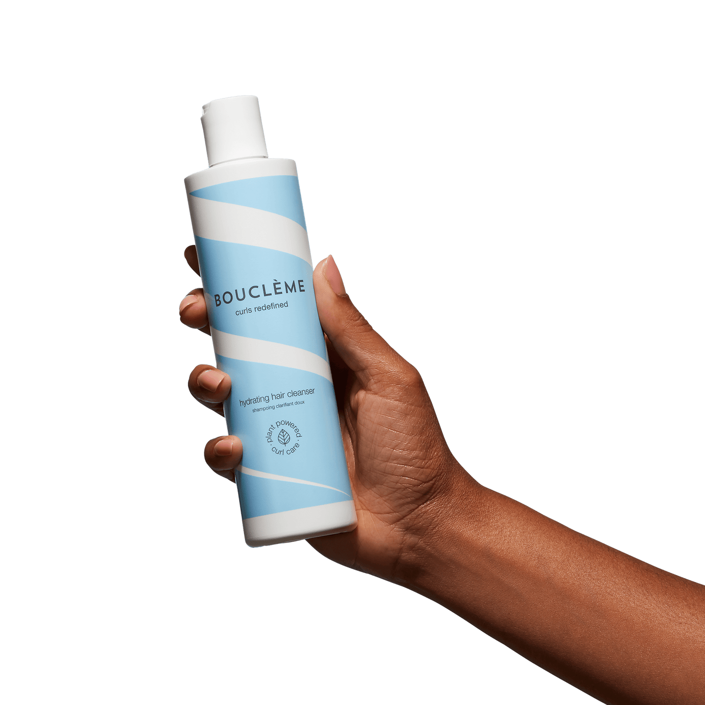 Shampooing peu moussant, définissant les boucles, sans sulfate, idéal pour les cheveux fins, ondulés et les cuirs chevelus gras.