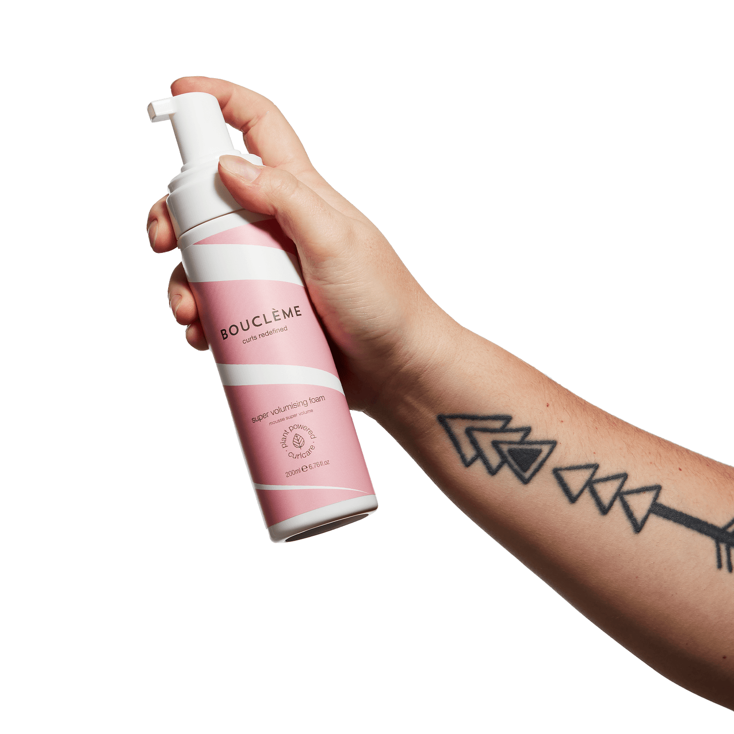 Mousse super-volumisante pour les mains