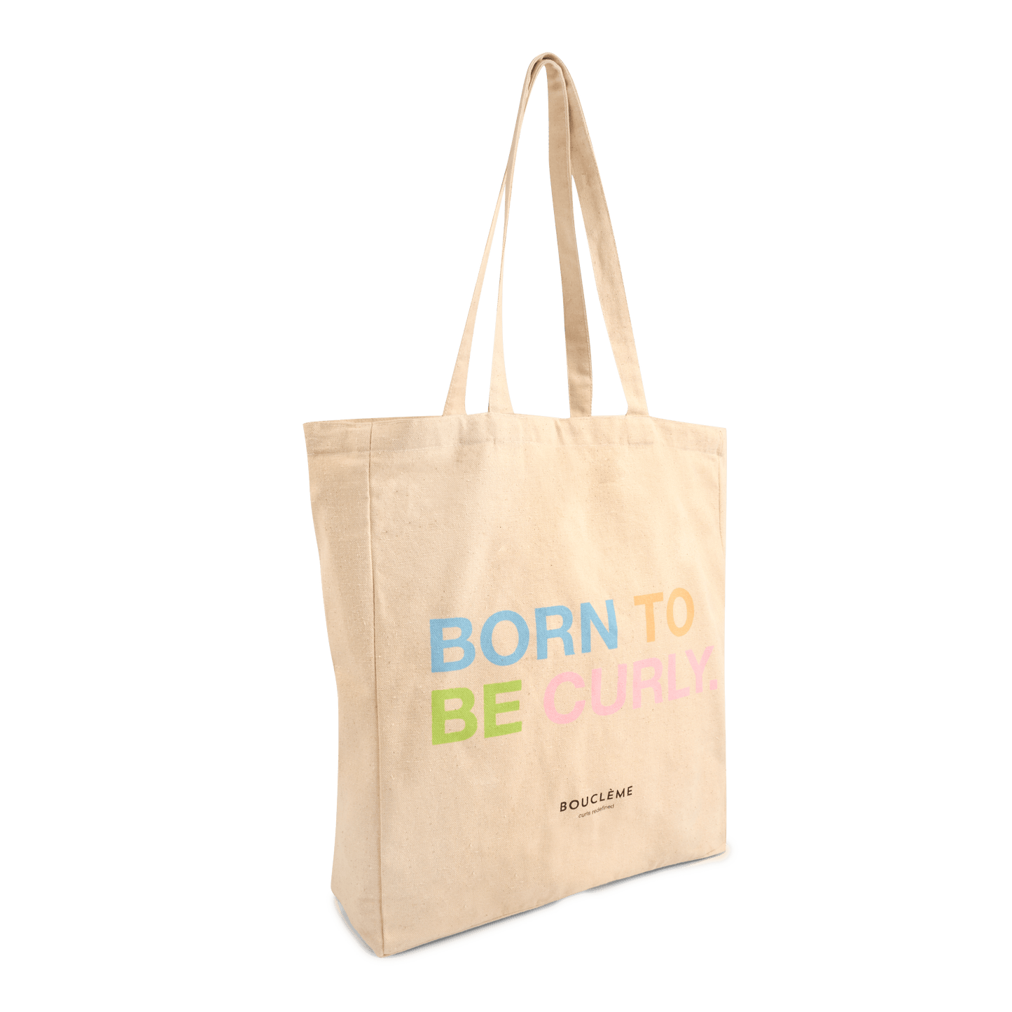 Born to be curly - Sac Tote Bag Bouclème profil latéral