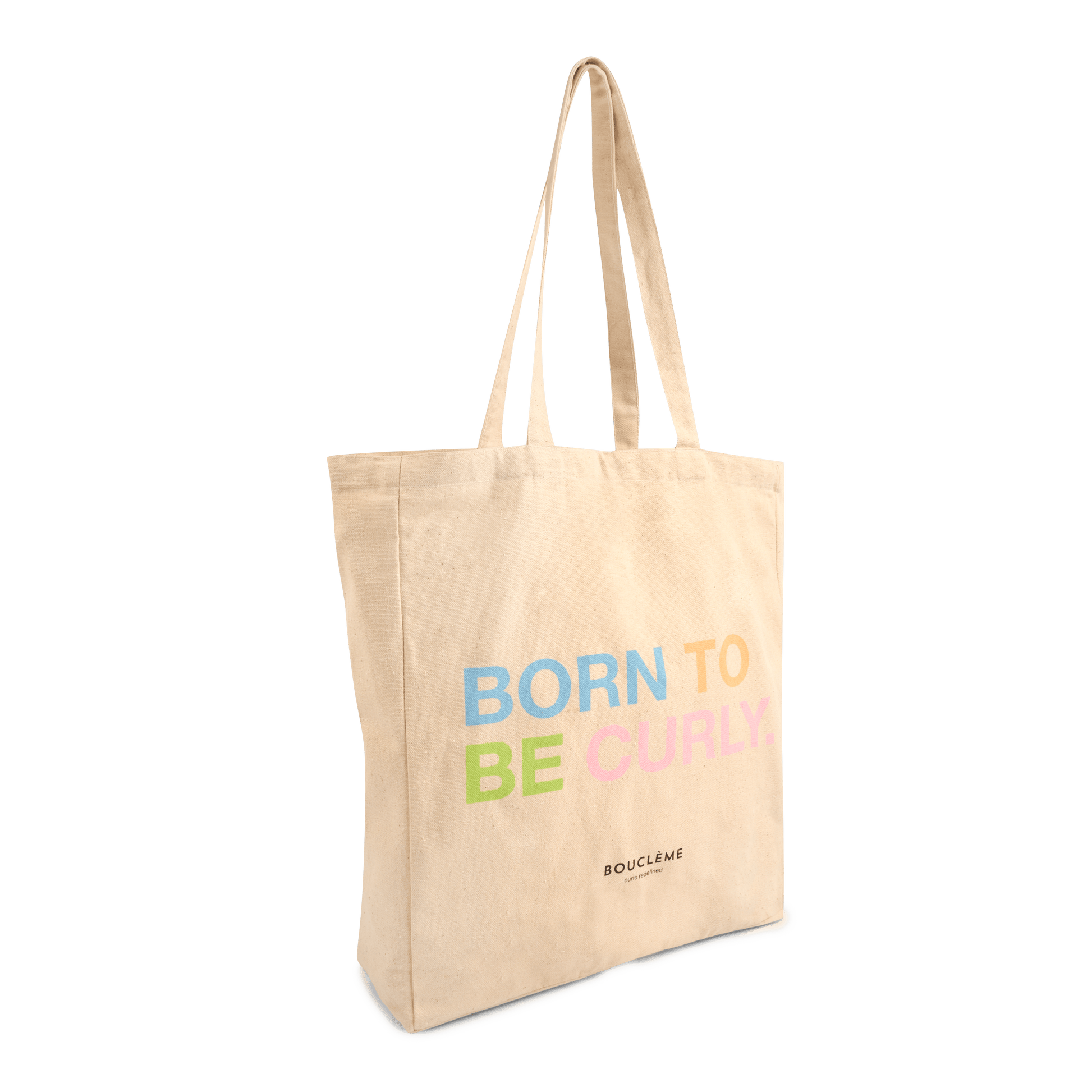 Born to be curly - Sac Tote Bag Bouclème profil latéral